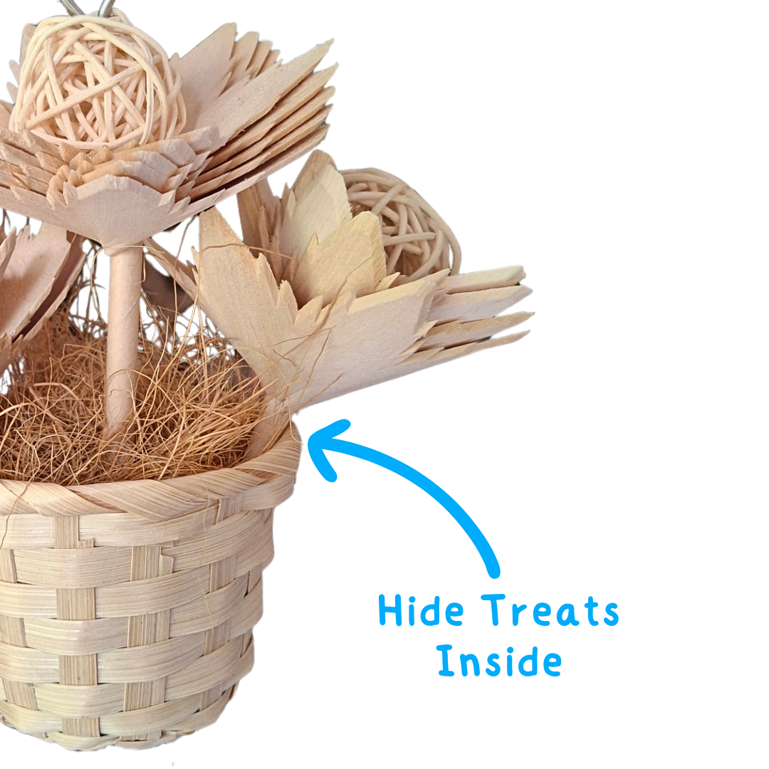 Bamboo Flower Basket