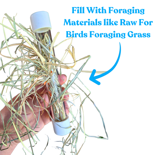 Forage Tube Foot Toy