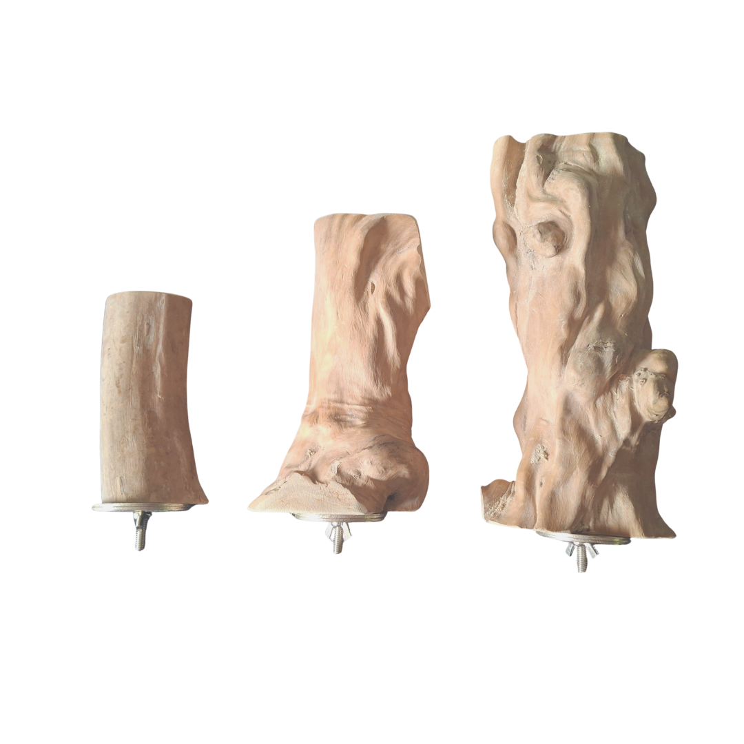 Java Wood Platform Perch