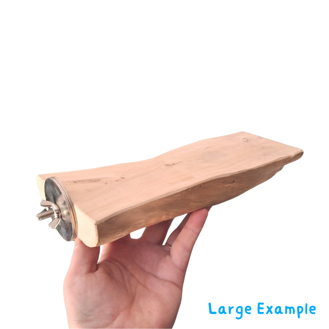Java Wood Platform Perch