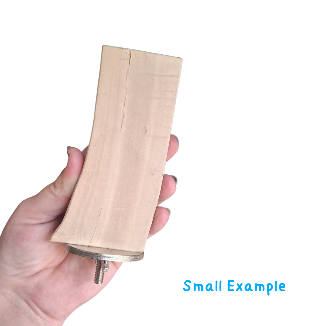 Java Wood Platform Perch