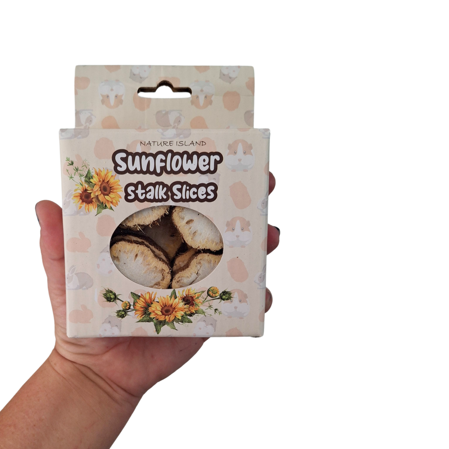 Sunflower Stalk Slices