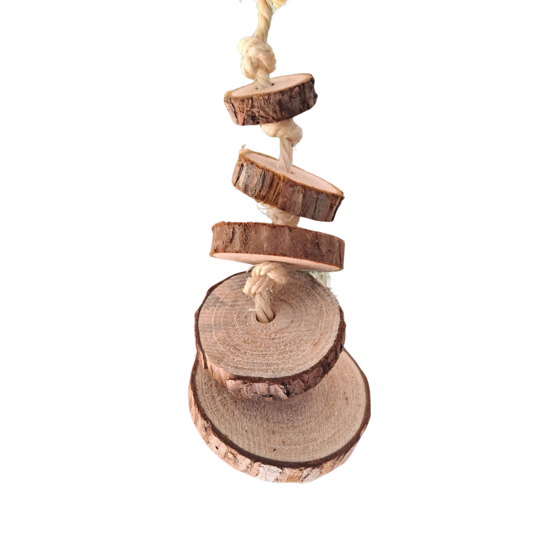 Wood Disc Dangler