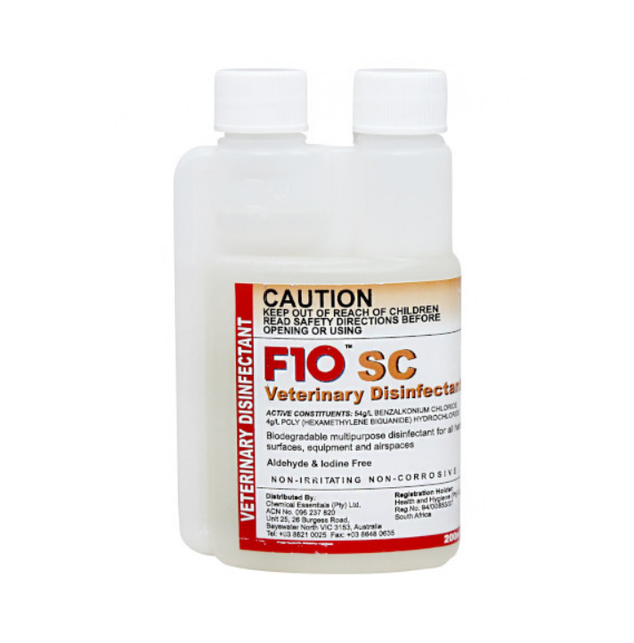 F10 SC Veterinary Disinfectant 200ml