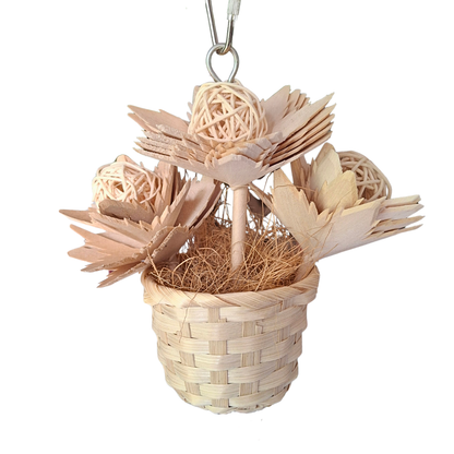 Bamboo Flower Basket