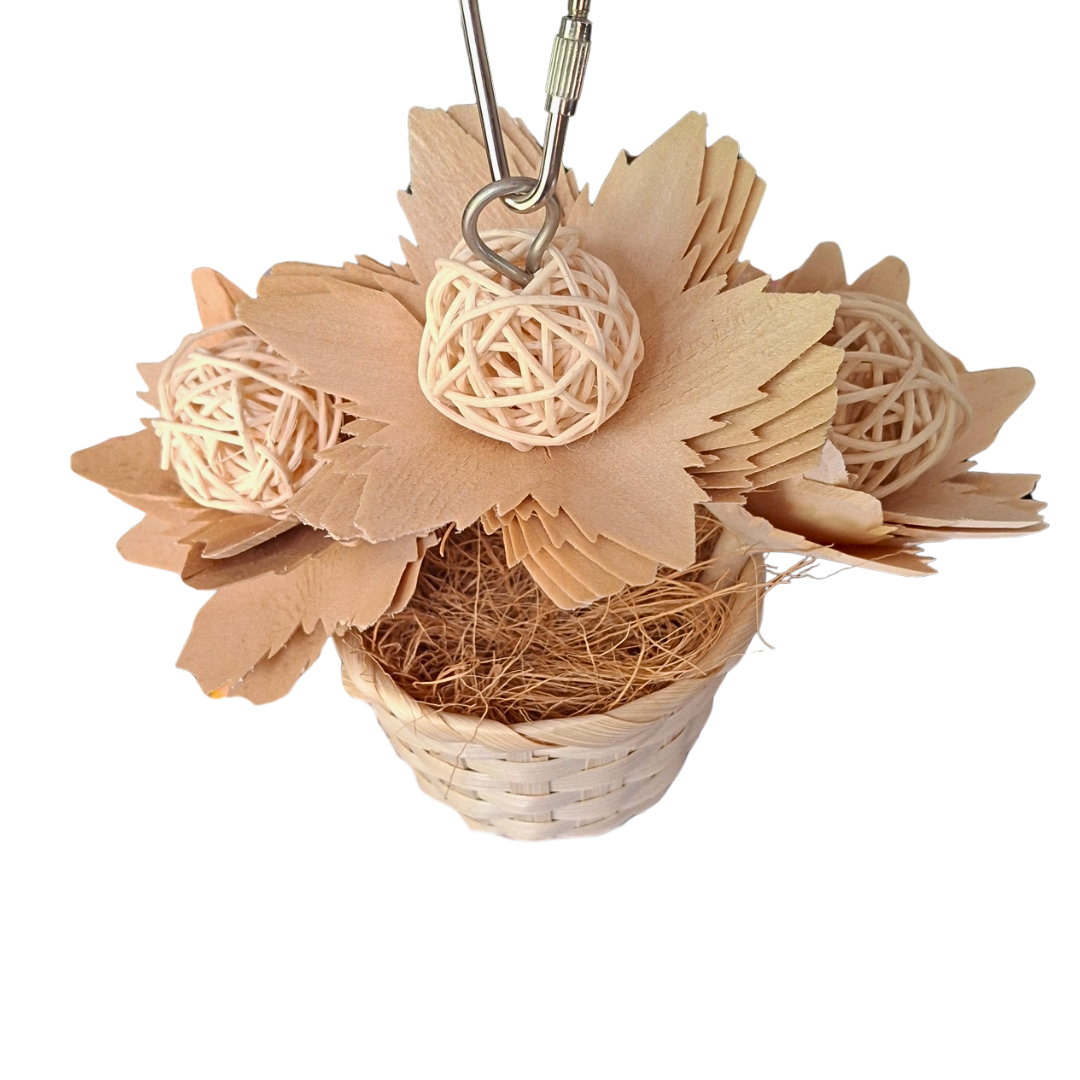 Bamboo Flower Basket