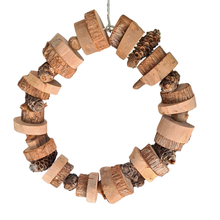 Birdnerd Aussie Natural Macaw O Swing