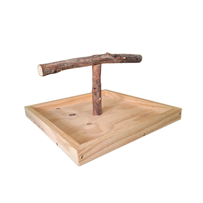 Birdnerd Dual-Purpose Training & Foraging Stand