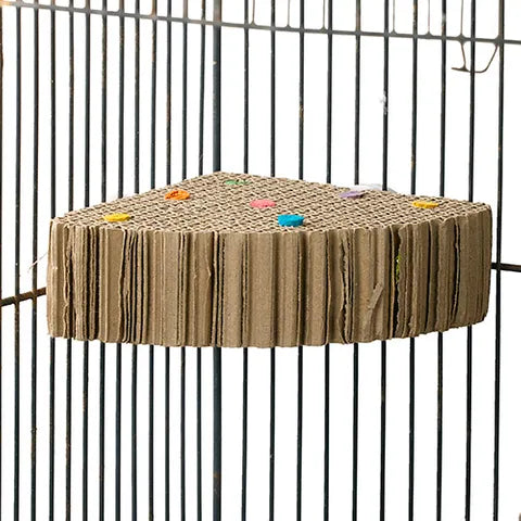 Treat n Seek Cardboard Corner Perch