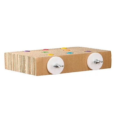 Pixie Perch Treat n Seek Cardboard Platform Perch – Pixie Paws Pets
