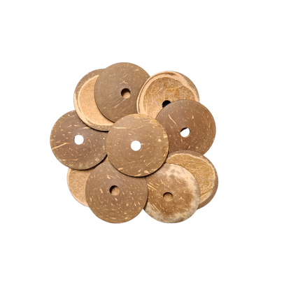 Coconut Shell Discs 10pk