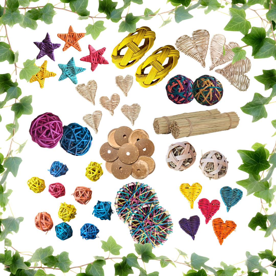 DIY 45+ Pieces Foot Toy & Parts Variety Pack