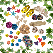 DIY 45+ Pieces Foot Toy & Parts Variety Pack