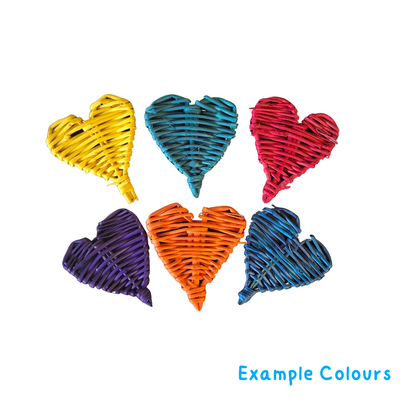 Rainbow Vine Heart Foot Toys 5pk