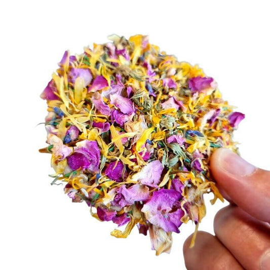 Raw for Birds Flower Foot Toys 3 Pk (Excl. Tas & WA)