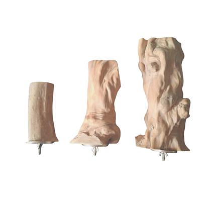 Java Wood Platform Perch