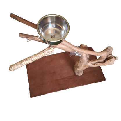 Java Tabletop Parrot Play Gym - 398