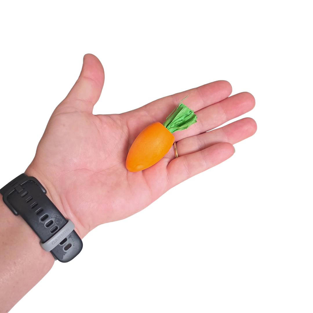 Mini Carrot Foot Toys & Refills 6pk