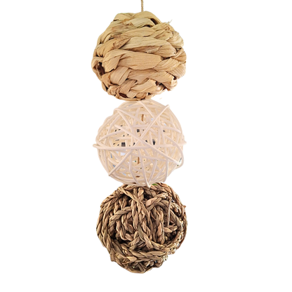 Natural Play Balls 3pk