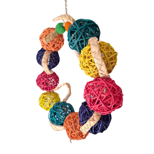 Play n Chew Wicker Wreath