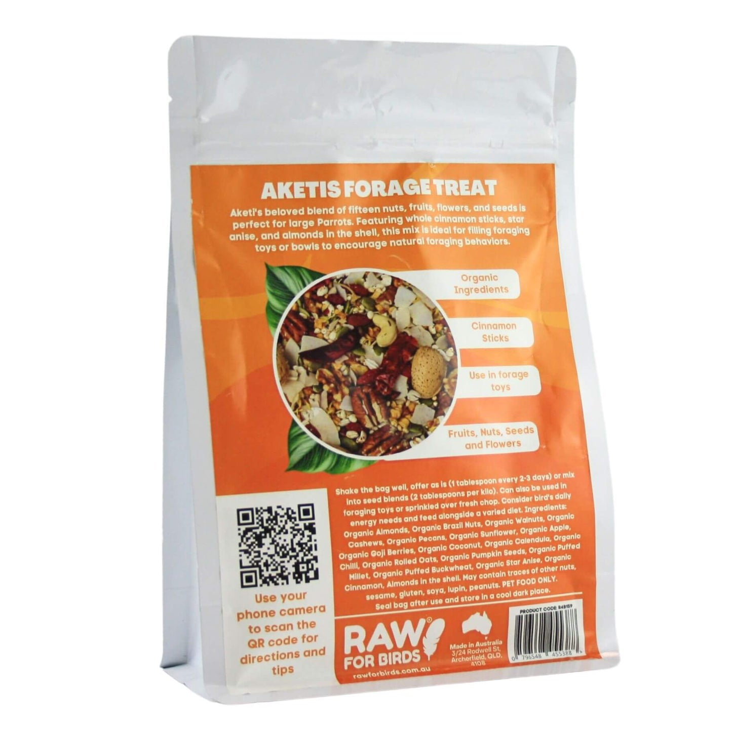 Raw for birds Aketis Forage Treat