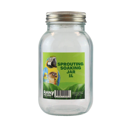 Raw For Birds Beginners Sprouting Jar