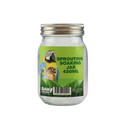 Raw For Birds Beginners Sprouting Jar