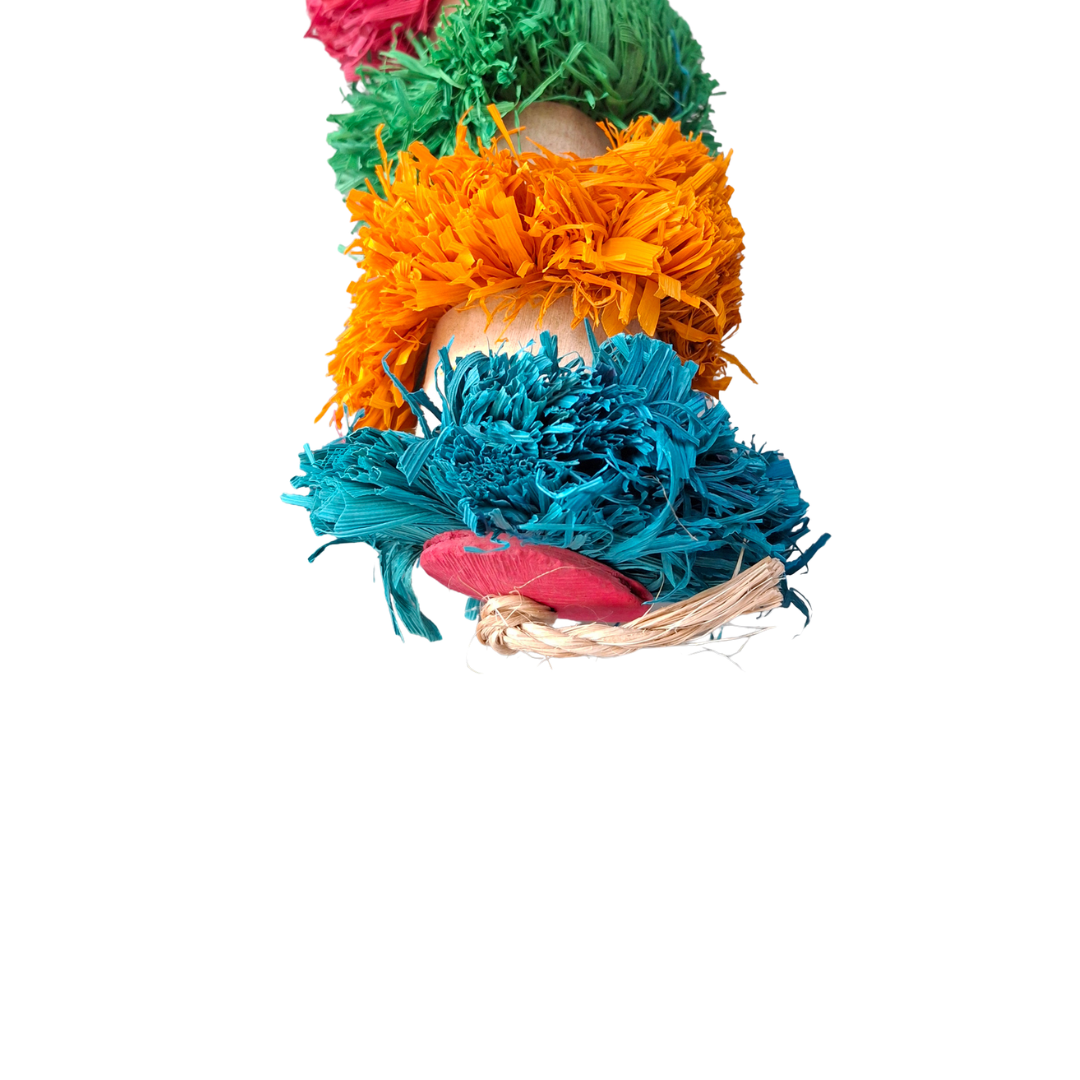 Rosewood Colourful Fuzzy Shredder