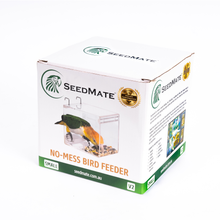 Seedmate Acrylic No-Mess Bird Feeder and Tray Mate - Small V2