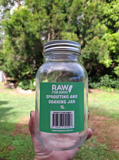 Raw For Birds Beginners Sprouting Jar