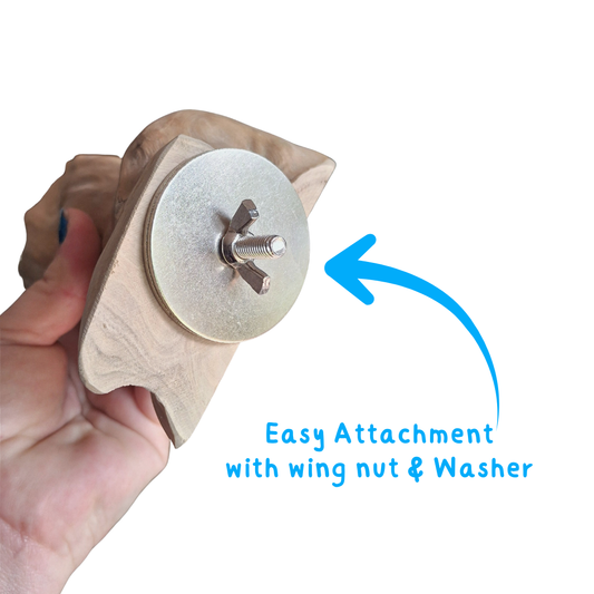 Java Wood Platform Perch
