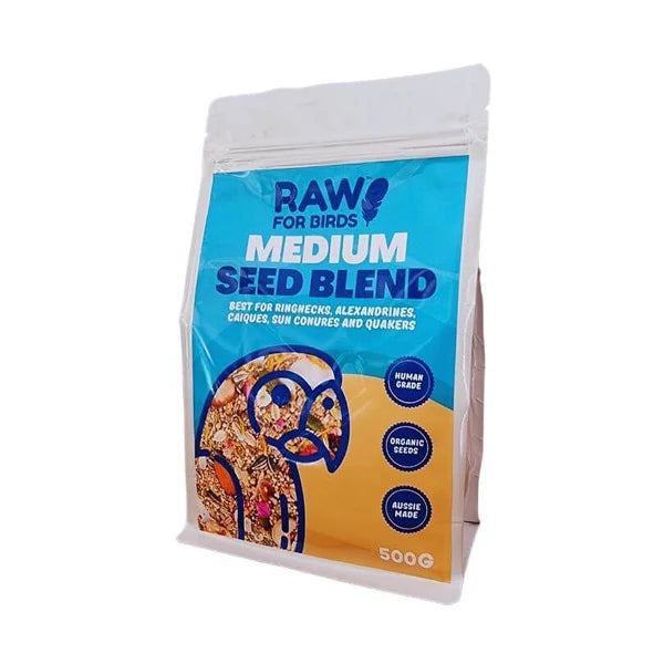 Raw for Birds Medium Parrot Seed Blend (Excl. TAS & WA)