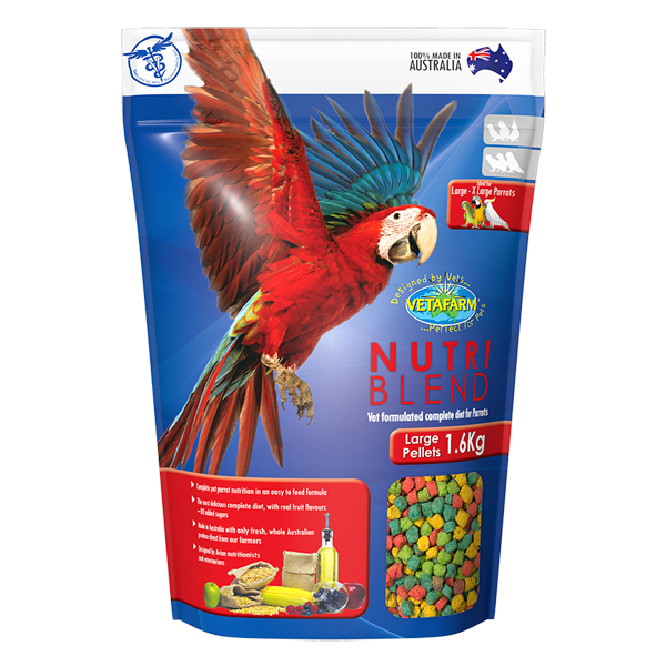 Vetafarm Nutriblend Large Pellet 1.6kg